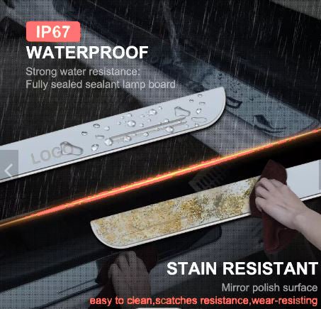 DYNAMIC RUNNING LED DOOR SILL PRO - Set of 4