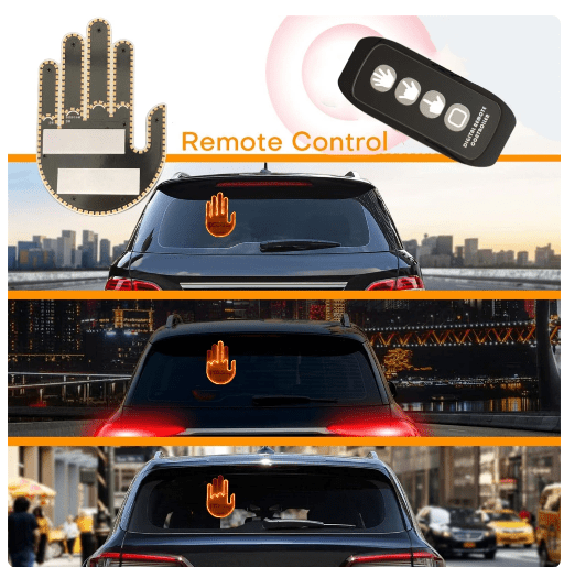 Car Fun emoji Gesture LED