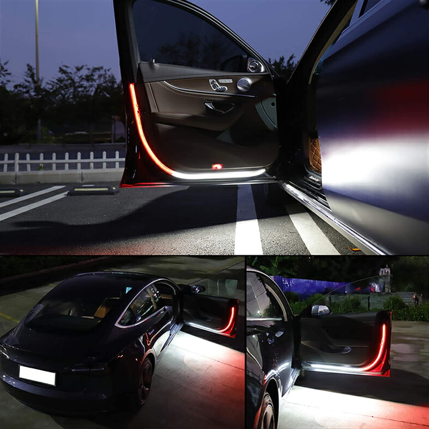LED Car Door Opening Warning Light